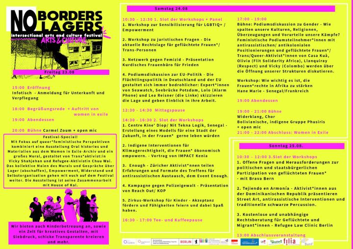 Festival Programm